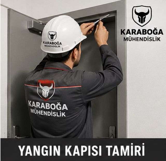 Gebze Yangın Kapısı Tamiri | Bakım, Onarım ve Teknik Servis | Karaboğa Mühendislik