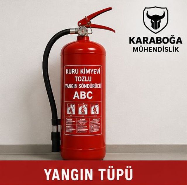Gebze Yangın Tüpü | Satış, Dolum, Bakım ve Periyodik Kontrol | Karaboğa Mühendislik
