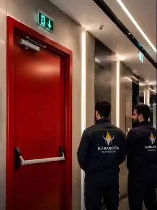 Çekmeköy Yangın Kapısı Tamiri