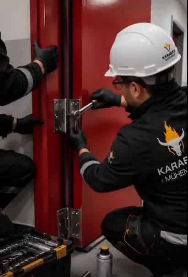 Kartal Yangın Kapısı Tamiri