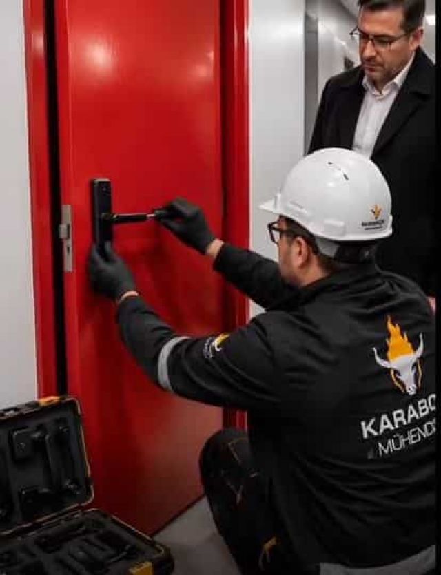 Tuzla Yangın Kapısı Tamiri